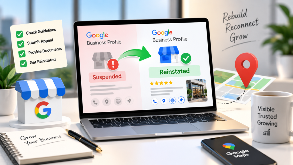 How to Reinstate a Suspended Google Business Profile