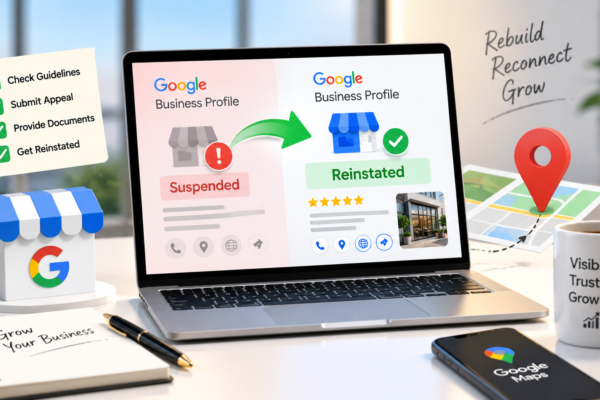 How to Reinstate a Suspended Google Business Profile